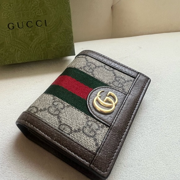 Gucci GG Supreme Ophidia Wallet - Picture 2 of 9